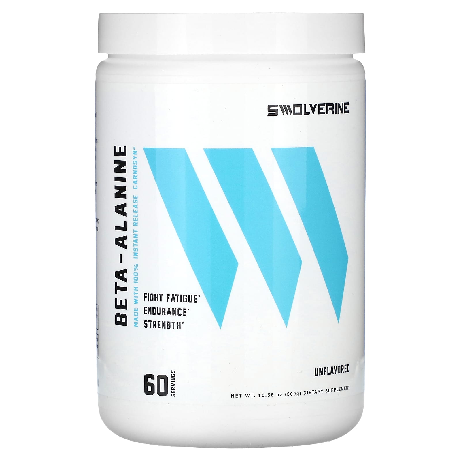 Swolverine-Beta-Alanine-Unflavored-10.58 oz (300 g)