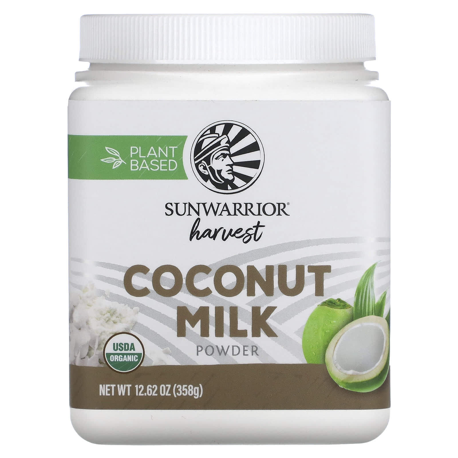 Sunwarrior-Coconut Milk Powder-12.62 oz (358 g)