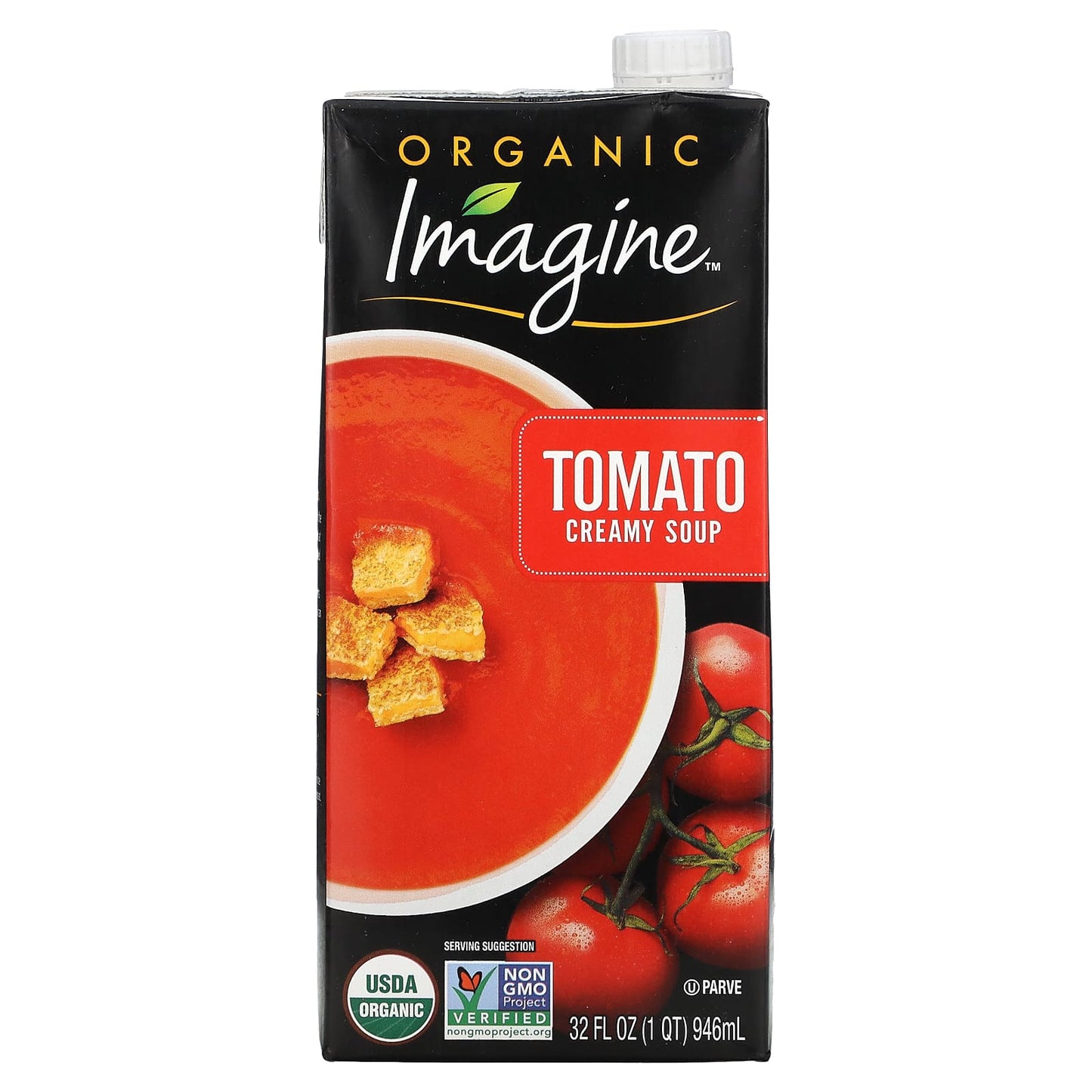 Imagine Soups-Organic Tomato Creamy Soup-32 fl oz (946 ml)