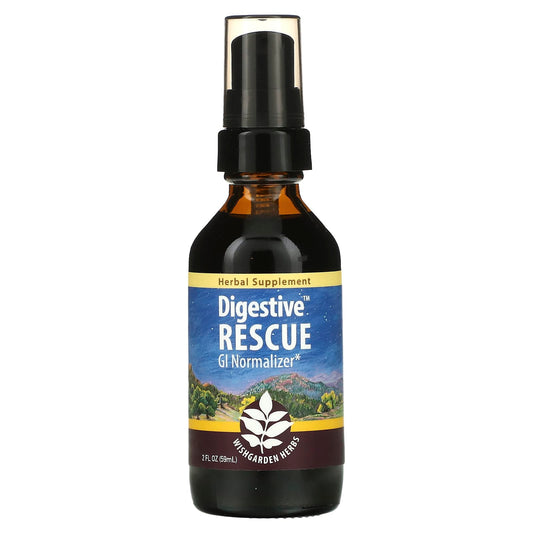 WishGarden Herbs-Digestive Rescue-2 fl oz (59 ml)