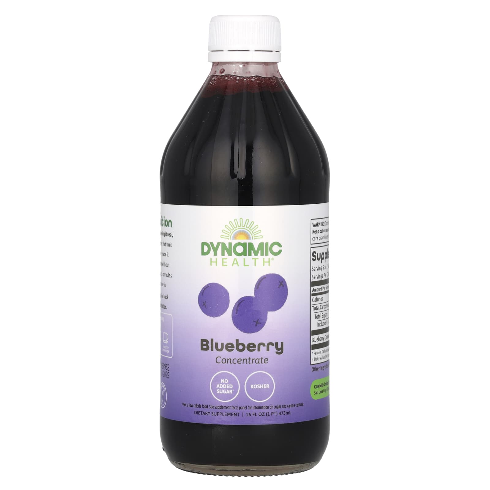 Dynamic Health-Blueberry Concentrate-16 fl oz (473 ml)