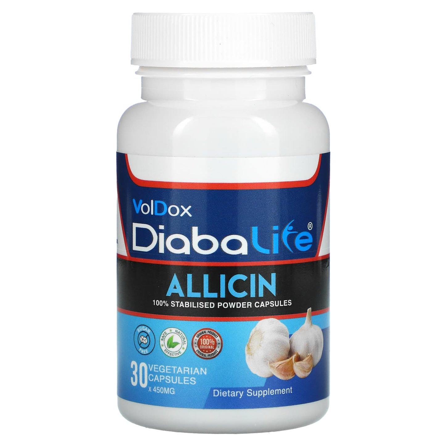 Allimax-Diabalife-Allicin-500 mg-30 Vegetarian Capsules