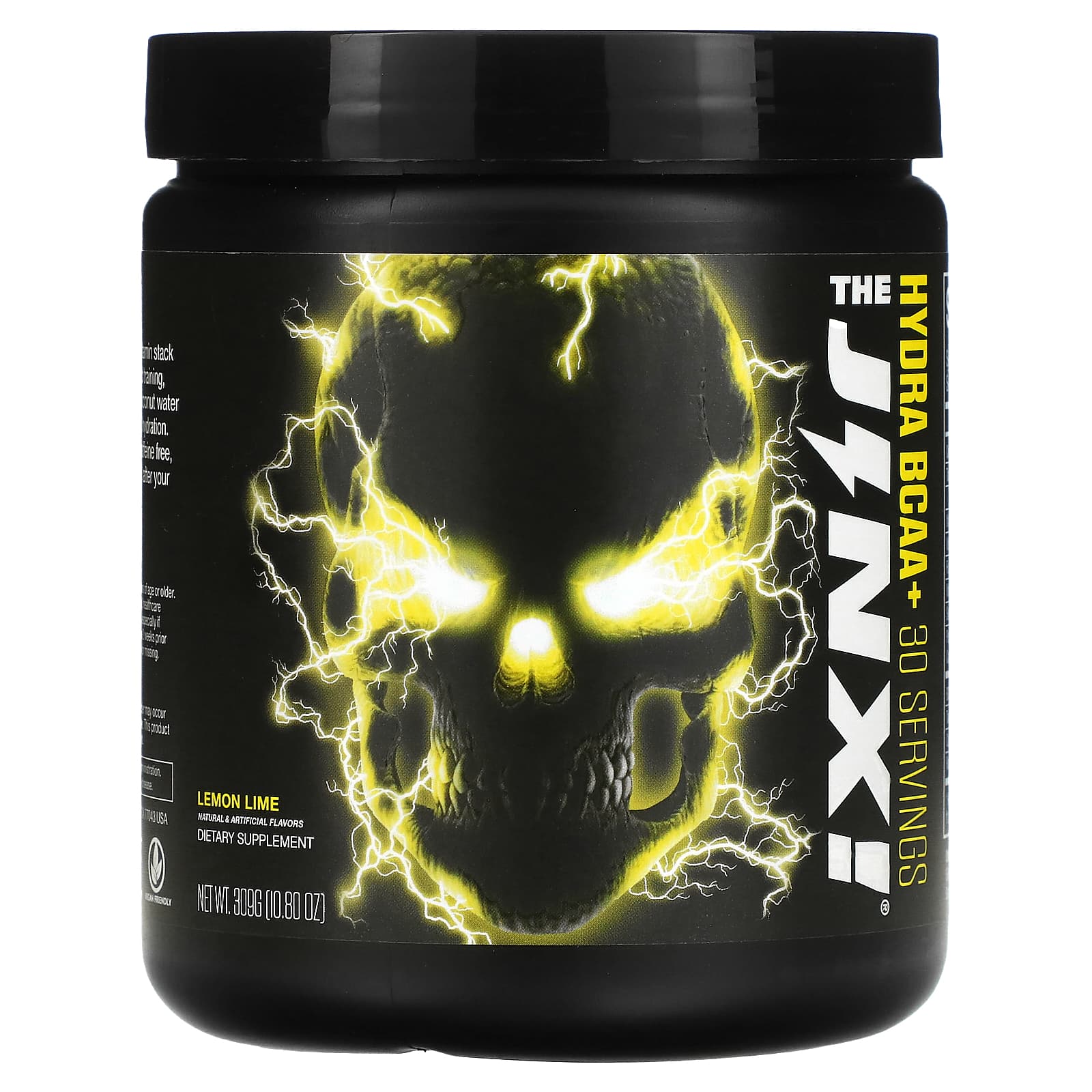 JNX Sports-The Jinx-Hydra BCAA+-Lemon Lime-10.8 oz (309 g)