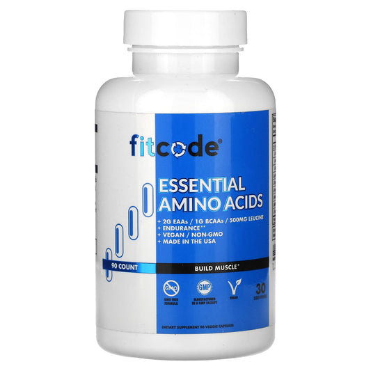 fitcode-Essential Amino Acids-90 Veggie Capsules