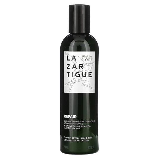 Lazartigue-Repair-Intensive Repair Shampoo-Damaged-Sensitized Hair-8.5 fl oz (250 ml)