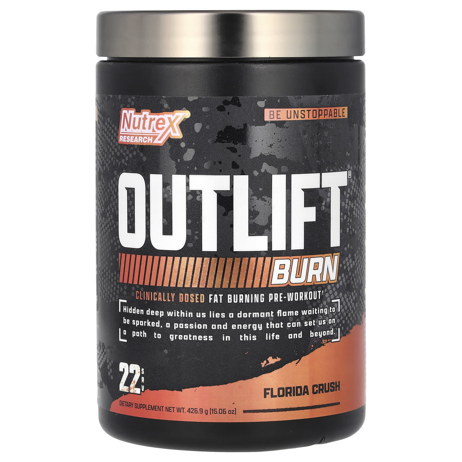 Nutrex Research-Outlift Burn-Florida Crush-15.06 oz (426.9 g)