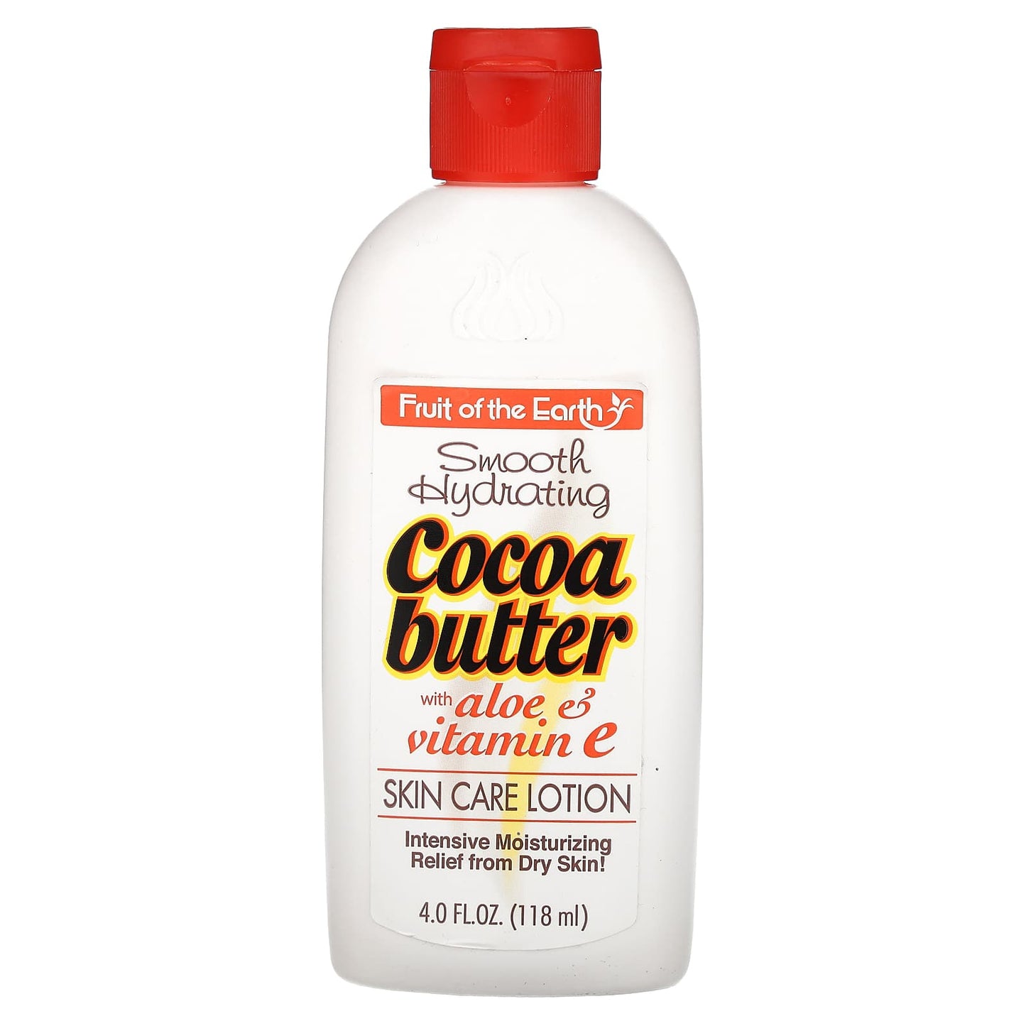 Fruit of the Earth-Skin Care Lotion-Cocoa Butter With Aloe & Vitamin E-4 fl oz (118 ml)