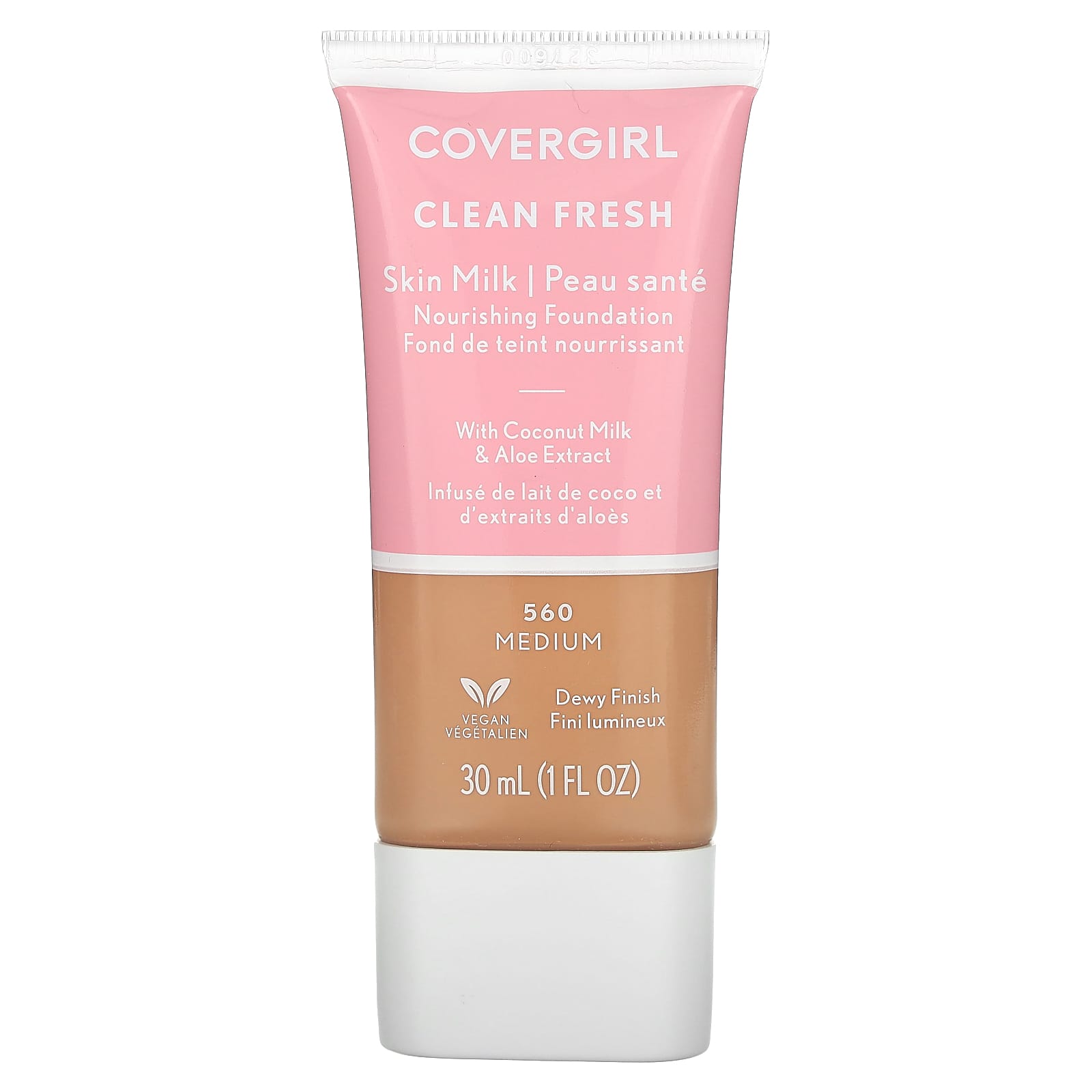 Covergirl-Clean Fresh-Skin Milk Nourishing Foundation-560 Medium-1 fl oz (30 ml)