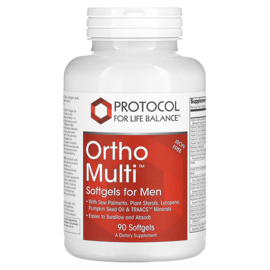 Protocol for Life Balance-Ortho Multi-Softgels for Men-90 Softgels