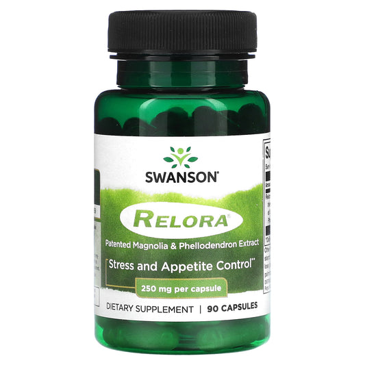 Swanson-Relora-250 mg-90 Capsules