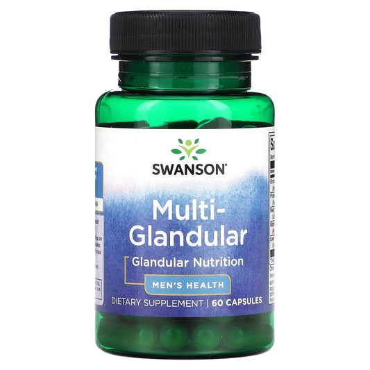 Swanson-Multi-Glandular-Men's Health-60 Capsules