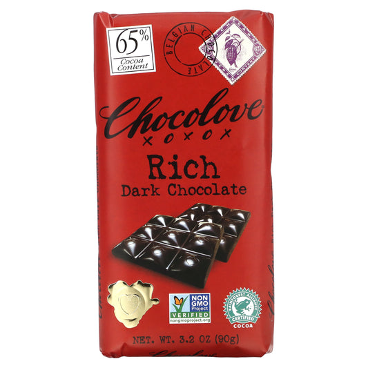 Chocolove-Rich Dark Chocolate-65% Cocoa-3.2 oz (90 g)