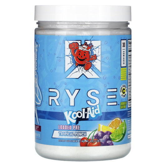 RYSE-Loaded Pre-Kool-Aid-Tropical Punch-13.1 oz (372 g)