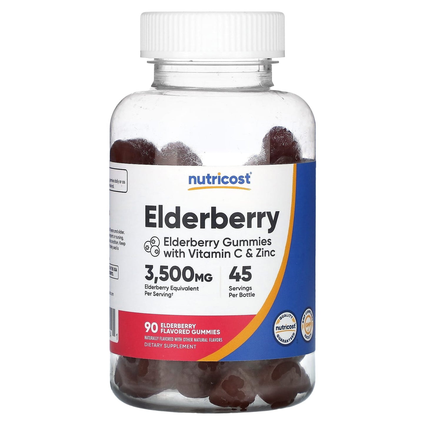 Nutricost-Elderberry-90 Flavored Gummies