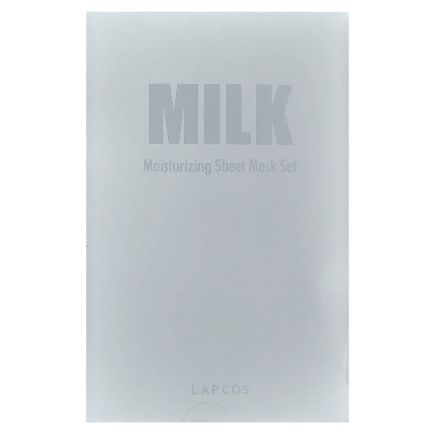 Lapcos, Milk Sheet Beauty Mask Set, Moisturizing , 5 Sheet Masks, 1.01 fl oz (30 ml) Each