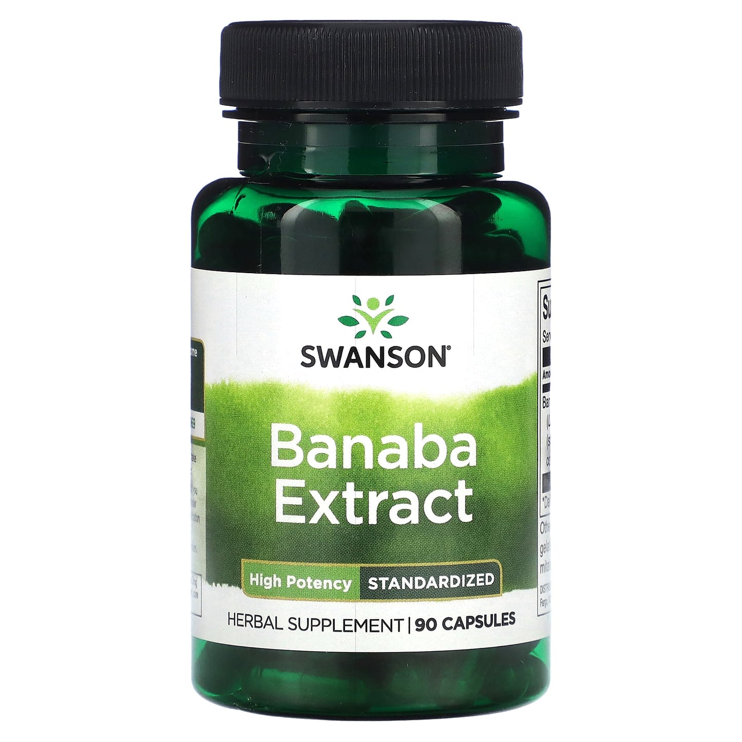 Swanson-Banaba Extract-High Potency-Standardized-90 Capsules