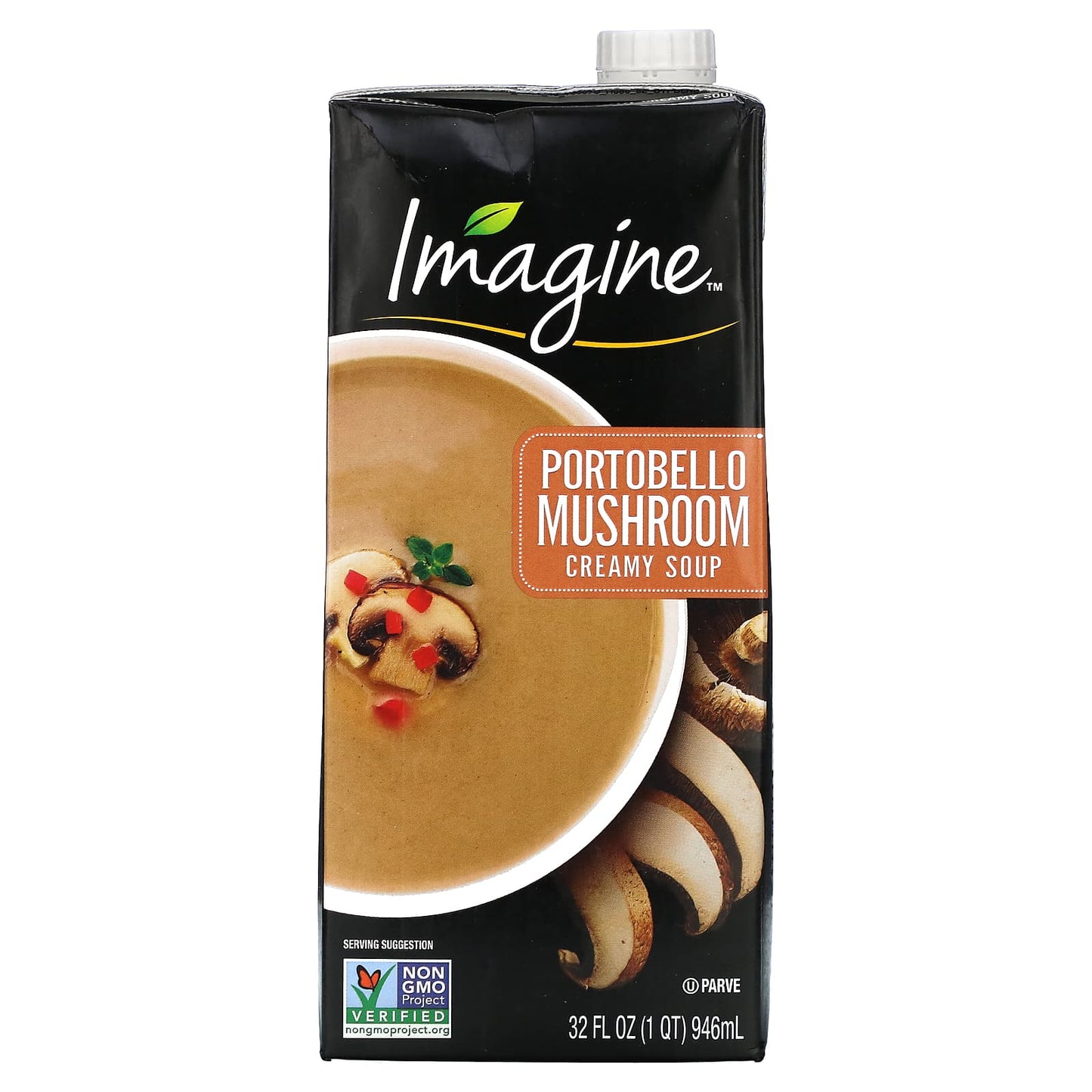 Imagine Soups-Creamy Soup-Portobello Mushroom-32 fl oz (946 ml)