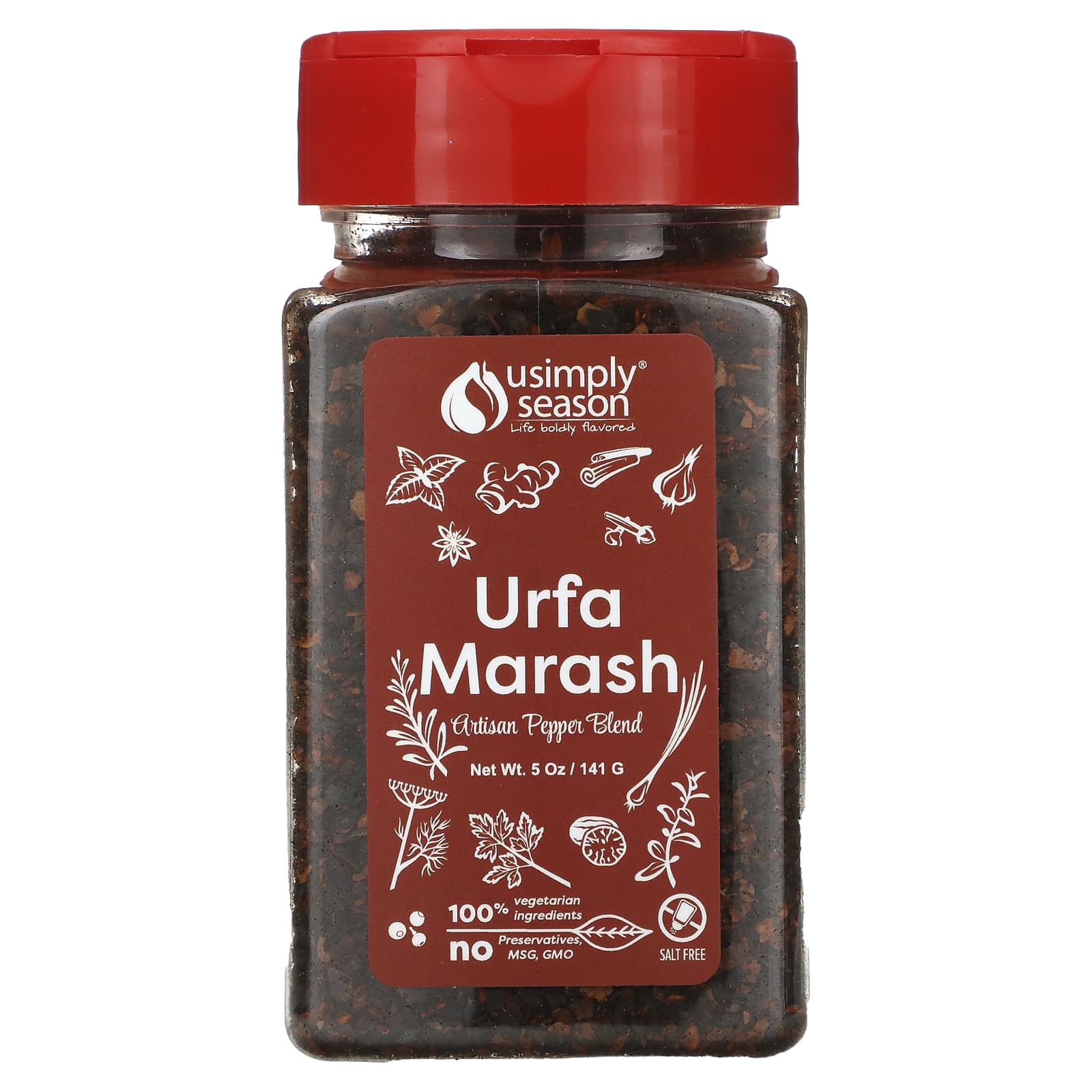 USimplySeason-Artisan Pepper Blend-Urfa Marash-5 oz (141 g)