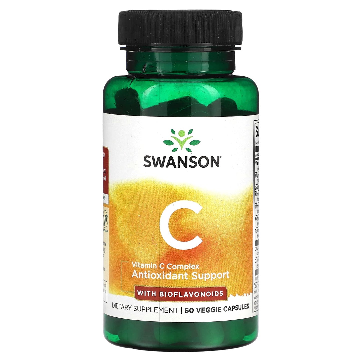 Swanson-Vitamin C Complex with Bioflavonoids-60 Veggie Capsules