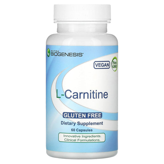 Nutra BioGenesis-L-Carnitine-60 Capsules