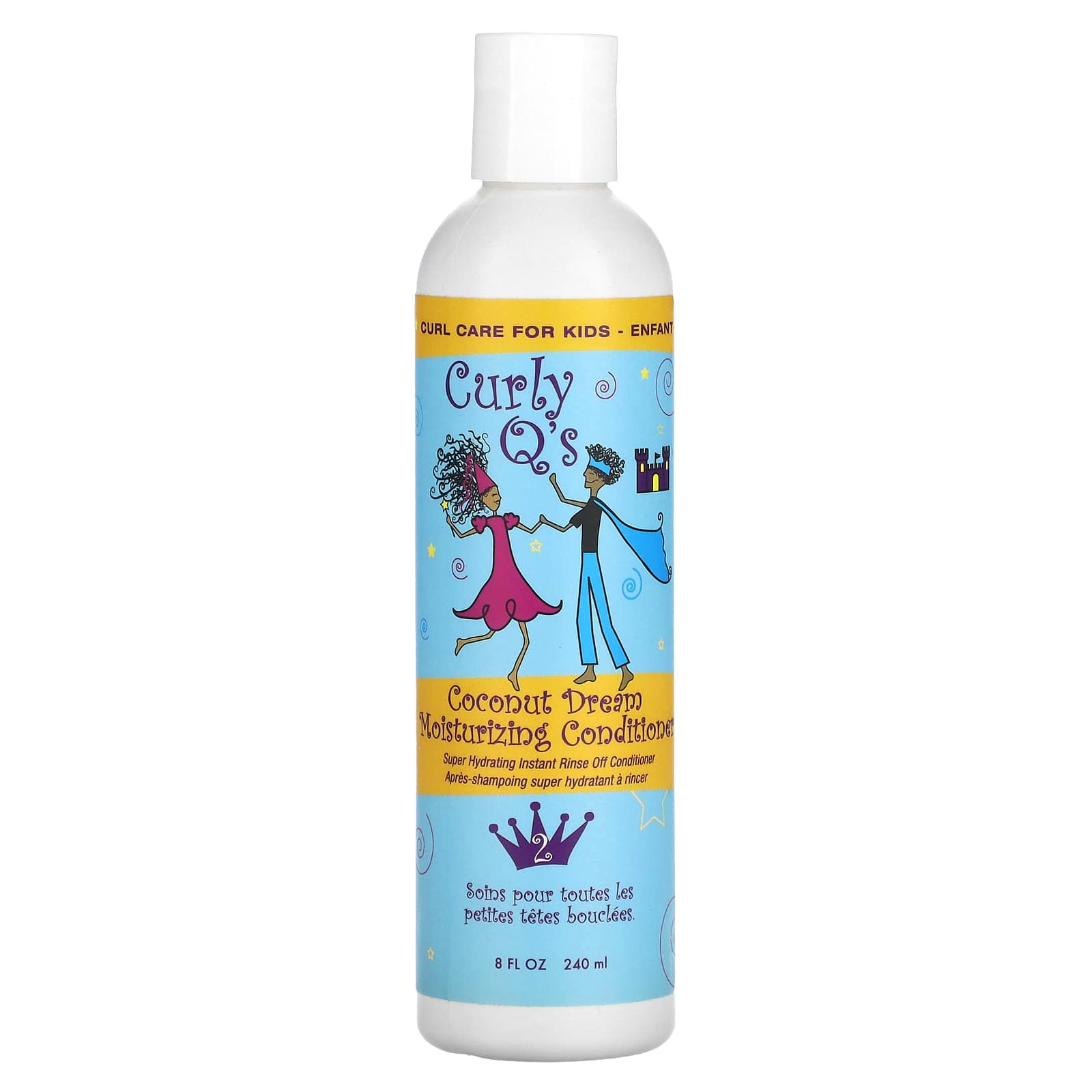 Curls-Kids-Coconut Dream Moisturizing Conditioner-8 fl oz (240 ml)