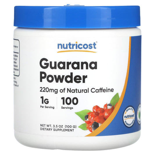 Nutricost-Guarana Powder-3.5 oz (100 g)