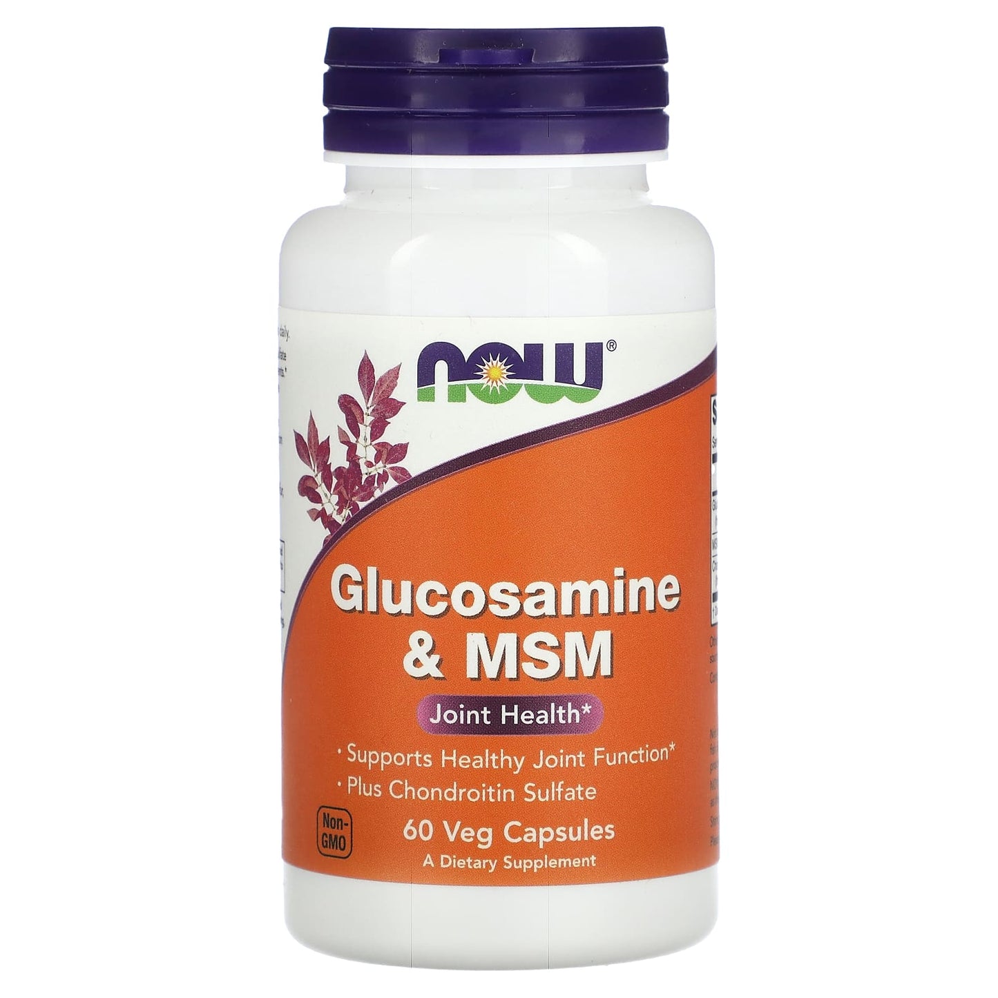 NOW Foods-Glucosamine & MSM-60 Veg Capsules