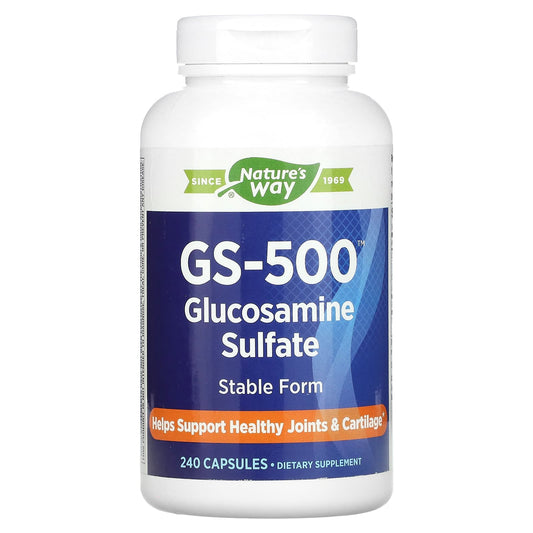 Nature's Way-GS-500 Glucosamine Sulfate-240 Capsules