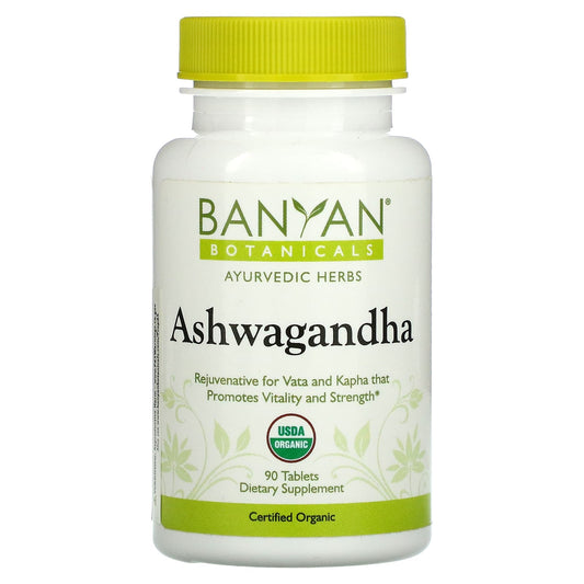 Banyan Botanicals-Ashwagandha-90 Tablets