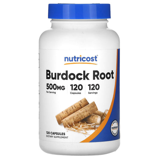 Nutricost-Burdock Root-500 mg-120 Capsules