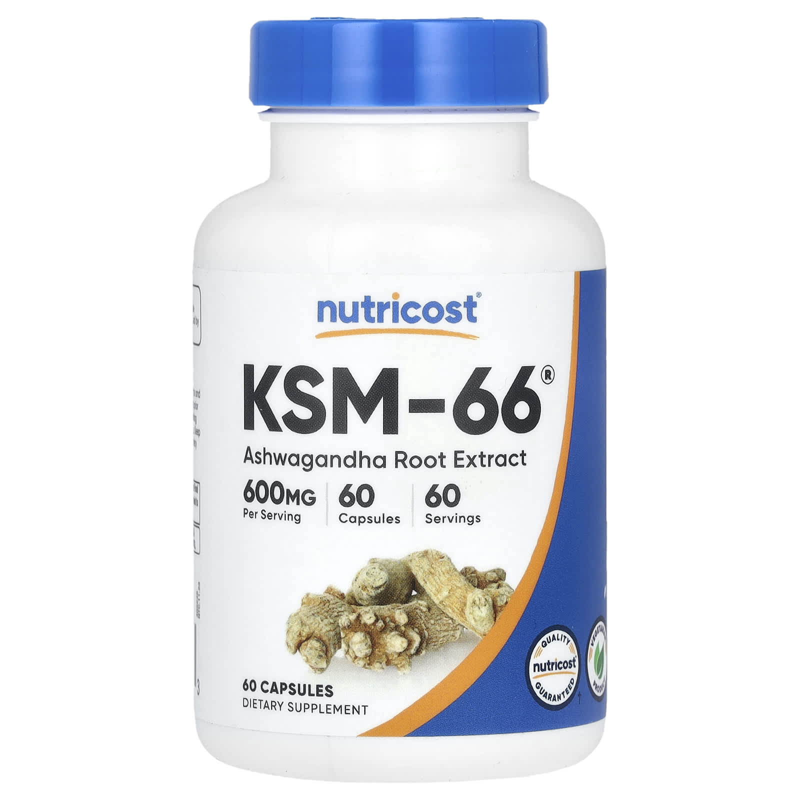 Nutricost-KSM-66-Ashwagandha Root Extract-660 mg-60 Capsules