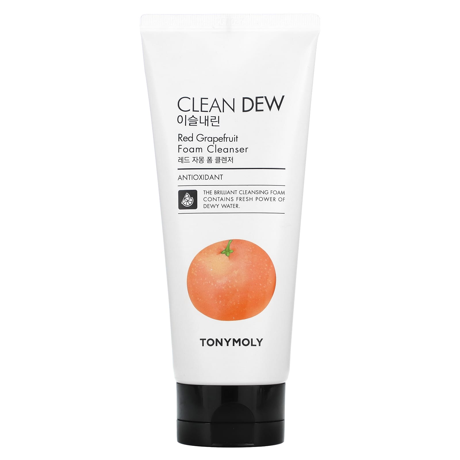 Tony Moly-Clean Dew-Red Grapefruit Foam Cleanser-180 ml