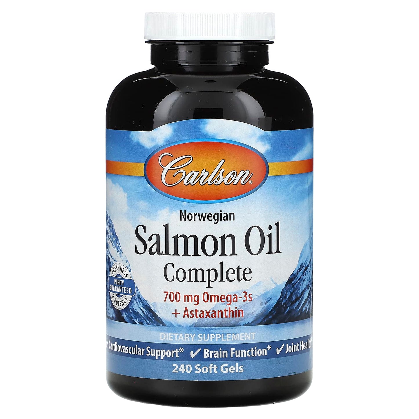 Carlson-Norwegian Salmon Oil Complete-240 Soft Gels