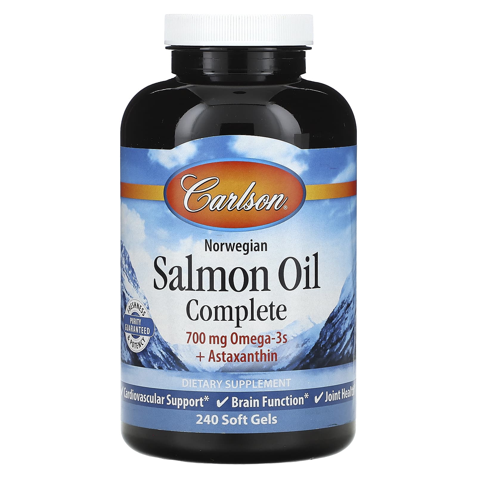 Carlson-Norwegian Salmon Oil Complete-240 Soft Gels