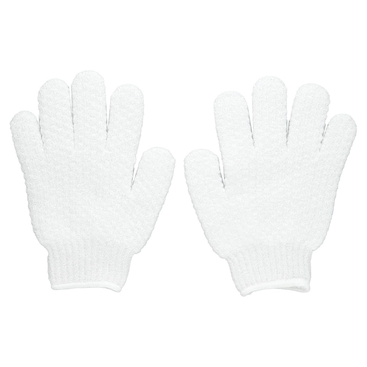 Earth Therapeutics, Exfoliating Hydro Gloves, White, 1 Pair