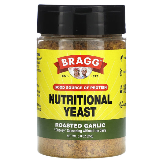 Bragg-Nutritional Yeast-Roasted Garlic-3 oz (85 g)