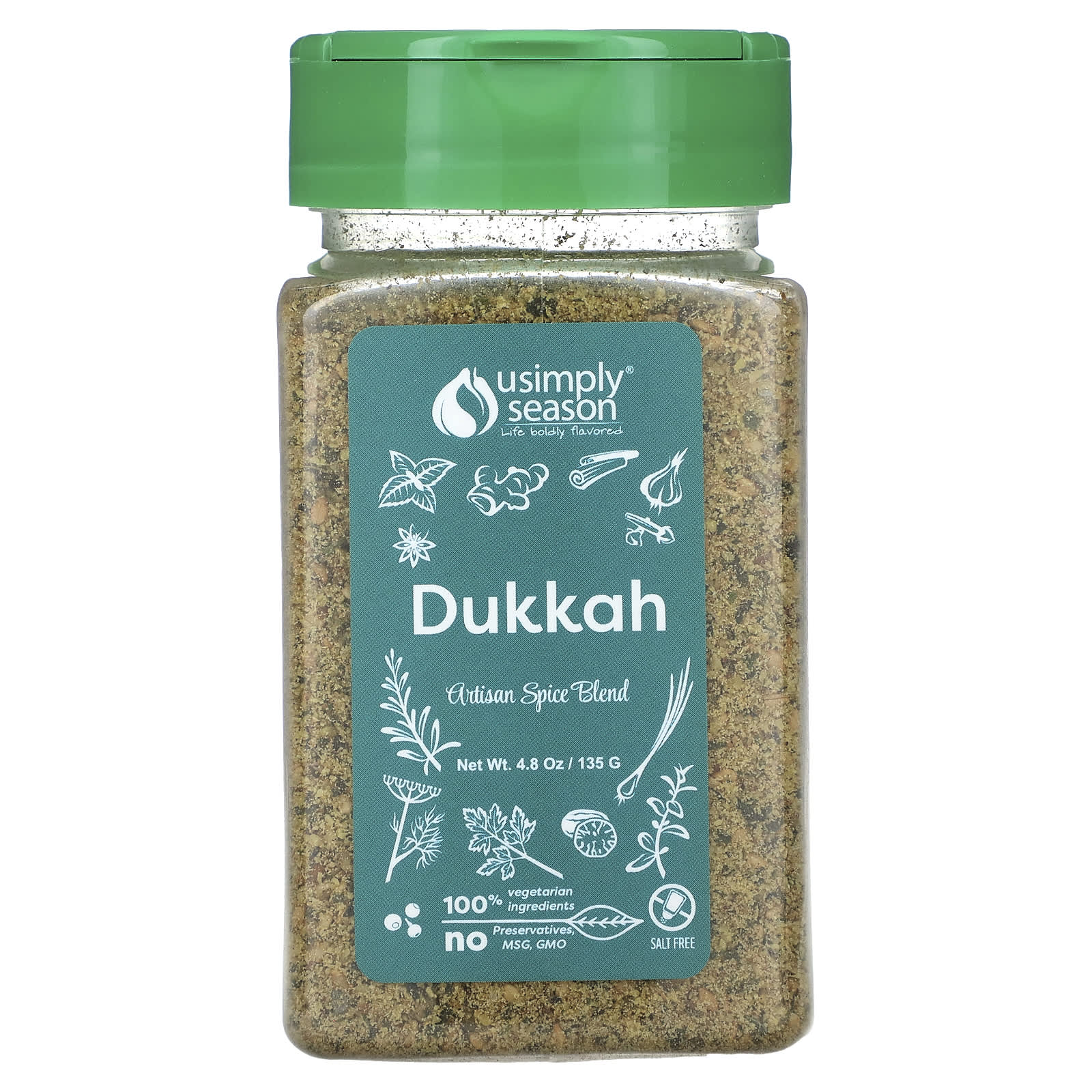 USimplySeason-Artisan Spice Blend-Dukkah-4.8 oz (135 g)