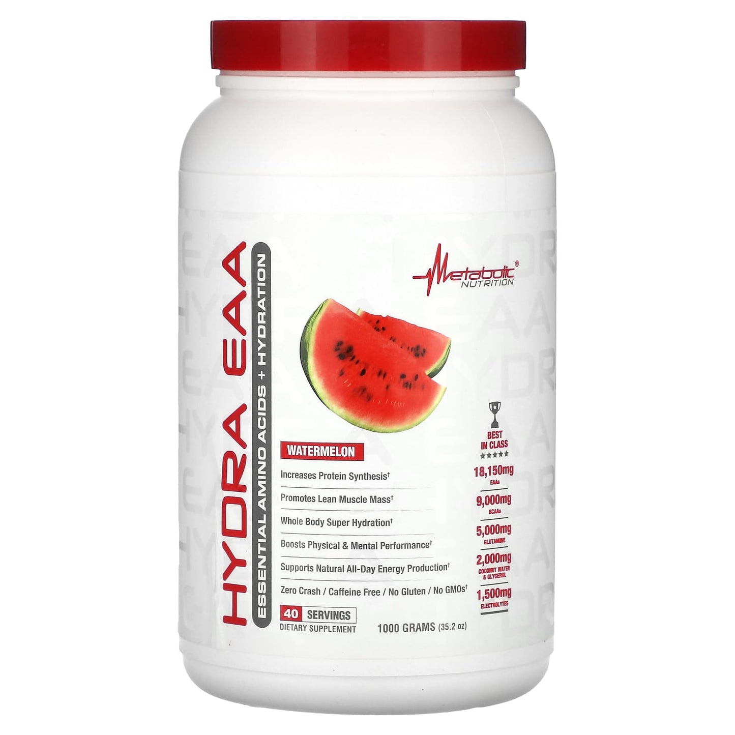 Metabolic Nutrition-Hydra EAA-Watermelon-35.2 oz (1,000 g)