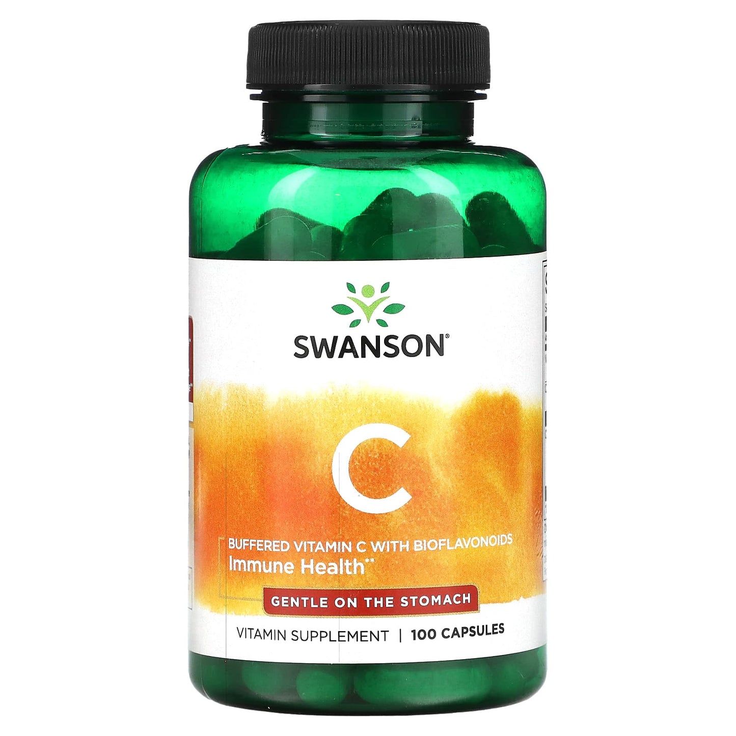 Swanson-Buffered Vitamin C with Bioflavonoids-100 Capsules