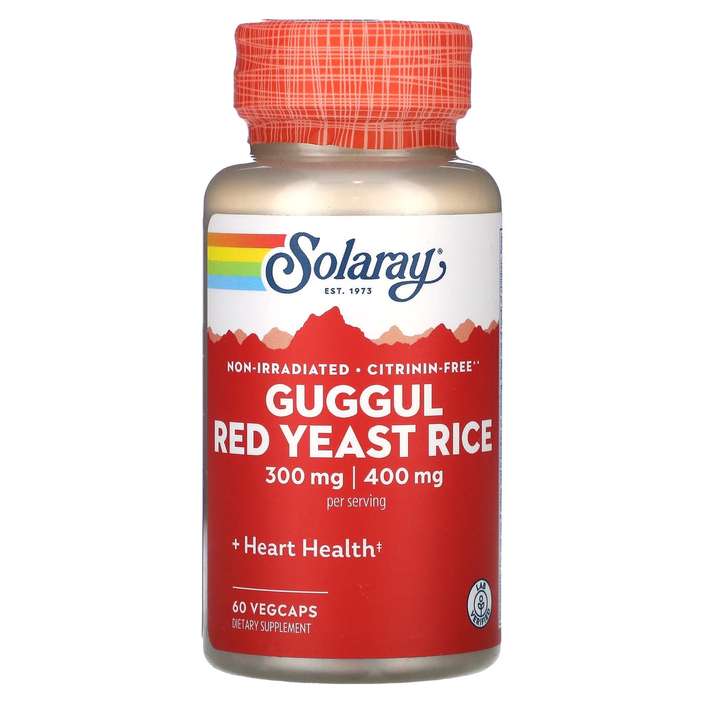 Solaray-Guggul-Red Yeast Rice-60 VegCaps