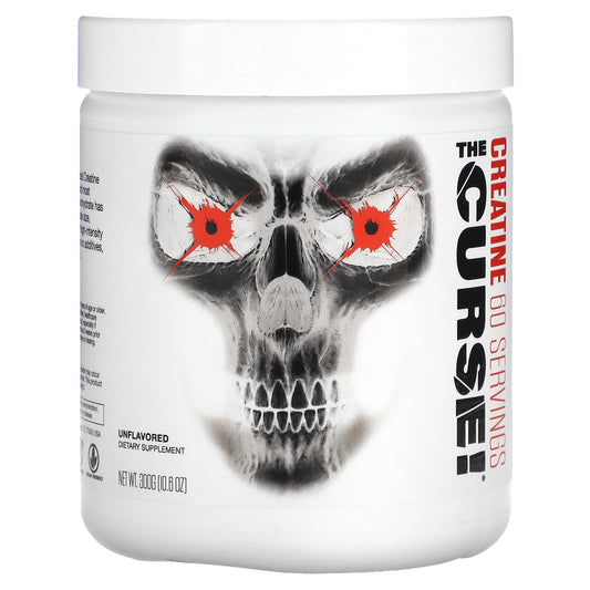 JNX Sports-The Curse-Creatine-Unflavored-10.6 oz (300 g)