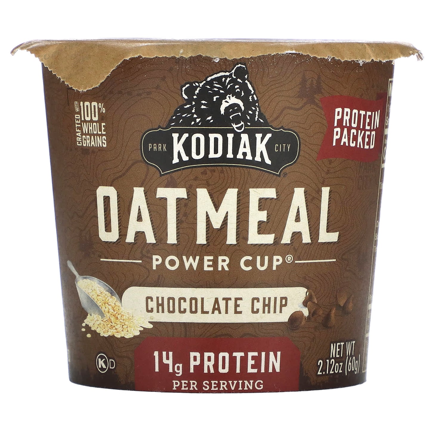 Kodiak Cakes-Oatmeal Power Cup-Chocolate Chip-2.12 oz (60 g)