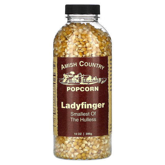 Amish Country Popcorn-Ladyfinger-14 oz (396 g)