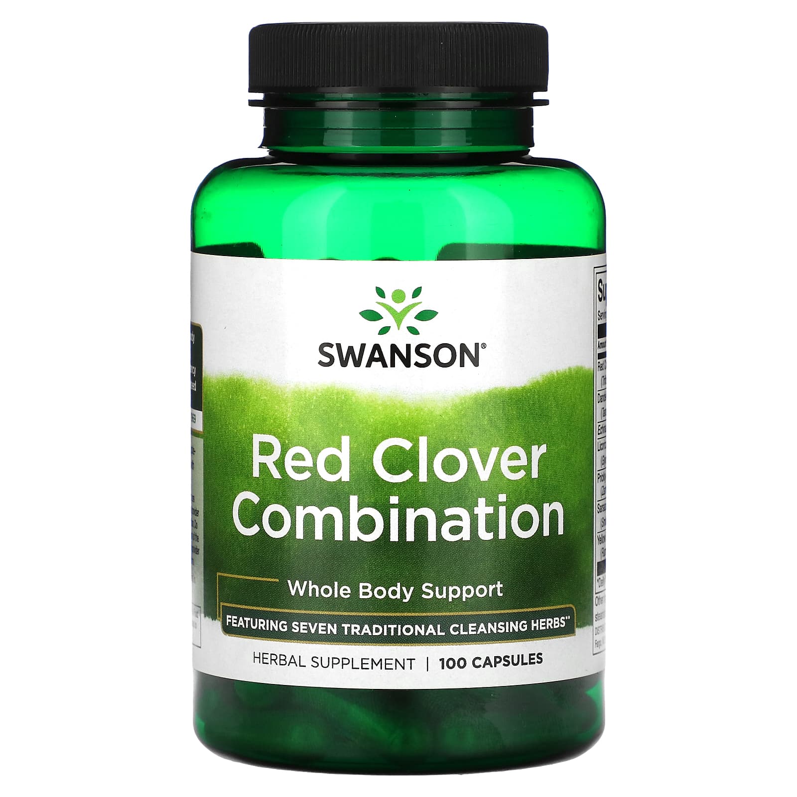 Swanson-Red Clover Combination-100 Capsules