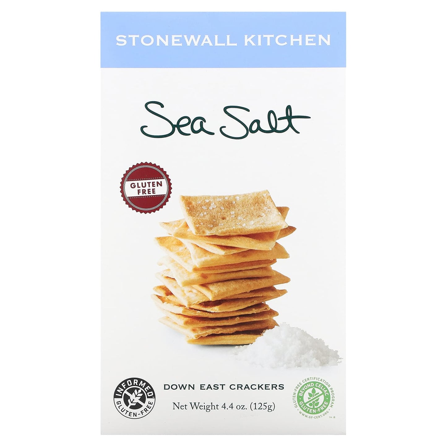 Stonewall Kitchen-Down East Crackers-Sea Salt-4.4 oz (125 g)