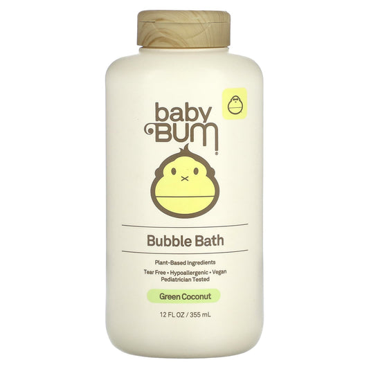 Sun Bum-Baby-Bubble Bath-Green Coconut-12 fl oz (355 ml)