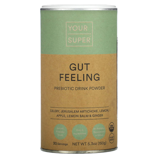 Your Super-Gut Feeling-Prebiotic Drink Powder -5.3 oz (150 g)