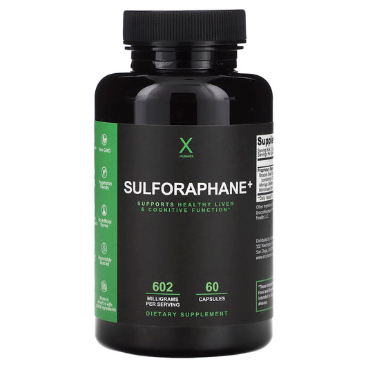 Humanx-Sulforaphane+-602 mg-60 Capsules (301 mg per Capsule)