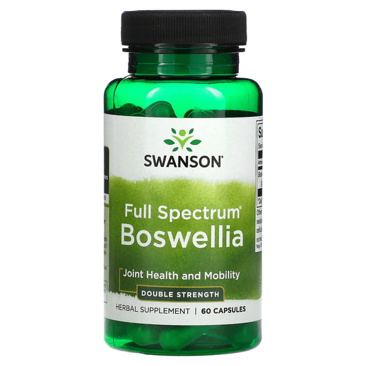 Swanson-Full Spectrum Boswellia-Double Strength-60 Capsules