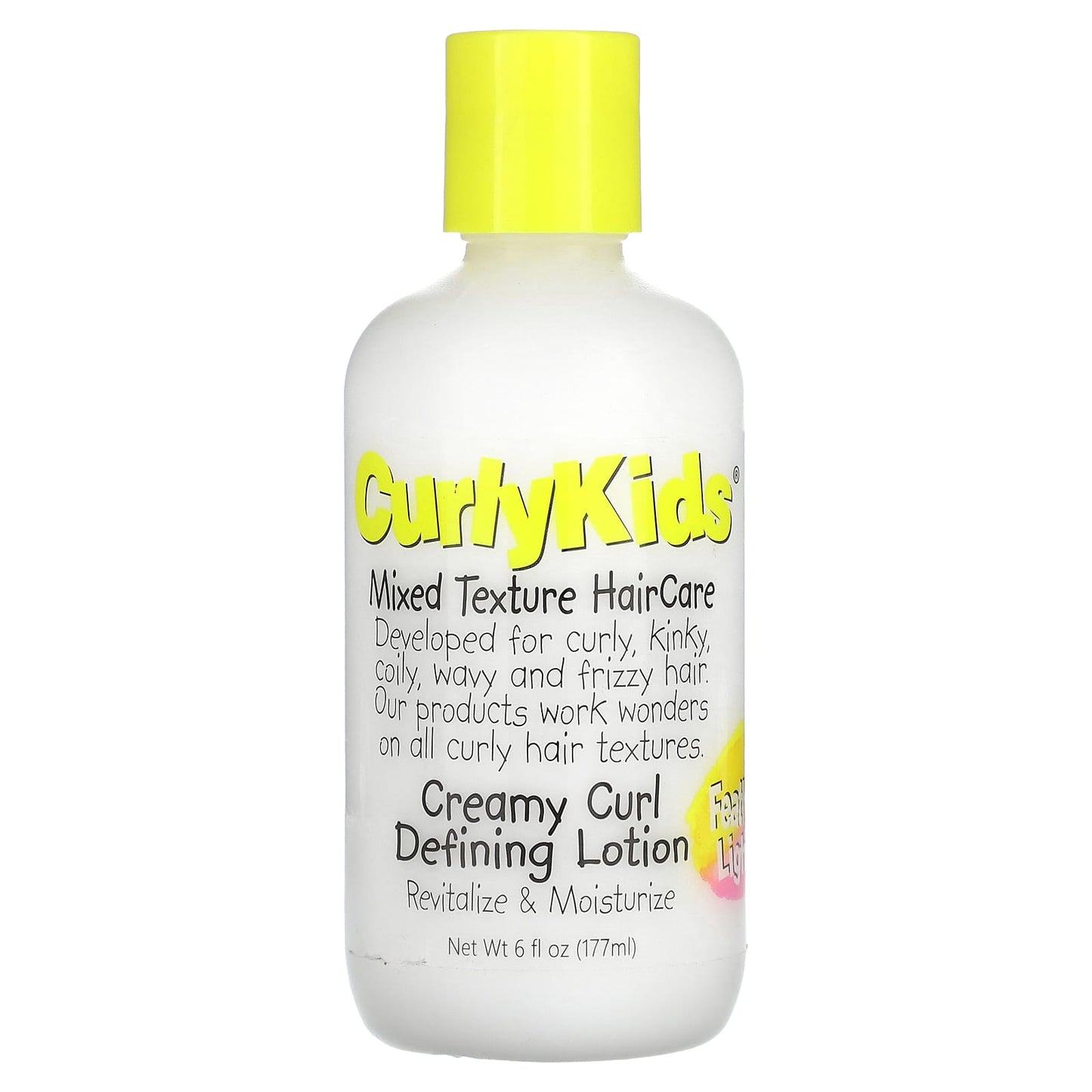 CurlyKids-Creamy Curl Defining Lotion-Feather Light-6 fl oz (177 ml)